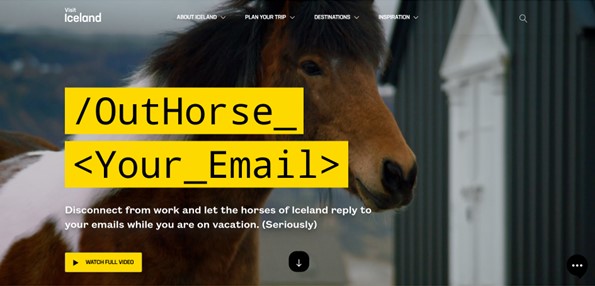 „Outhorse“ your emails to the Horses of Iceland
